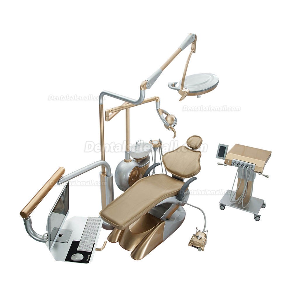 Safety® M9+Dental Implant Surgical Chair Unit Implant Treatment Unit with Cart and Screen Panel